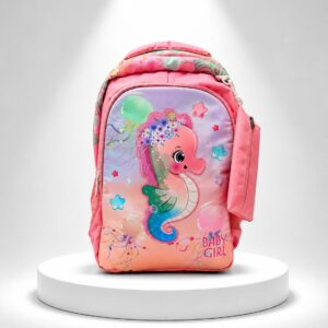 Ocean Dreams Seahorse School Backpack for Girl