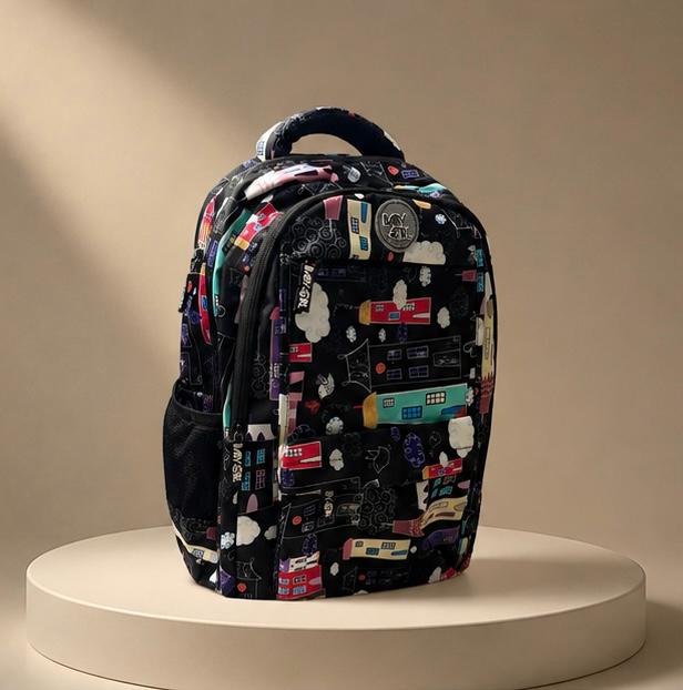 City Explorer graphic Backpack - Image 4